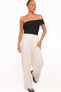 Zachary One Shoulder Top