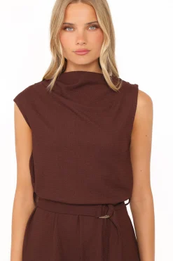 Zaia Belted Knit Romper