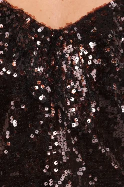 Zinnia Sequins Sleeveless Top