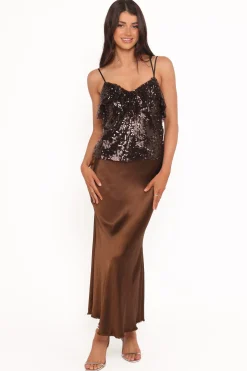 Zinnia Sequins Sleeveless Top