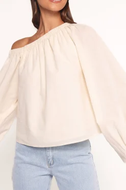 Zion Off Shoulder Long Sleeve Top