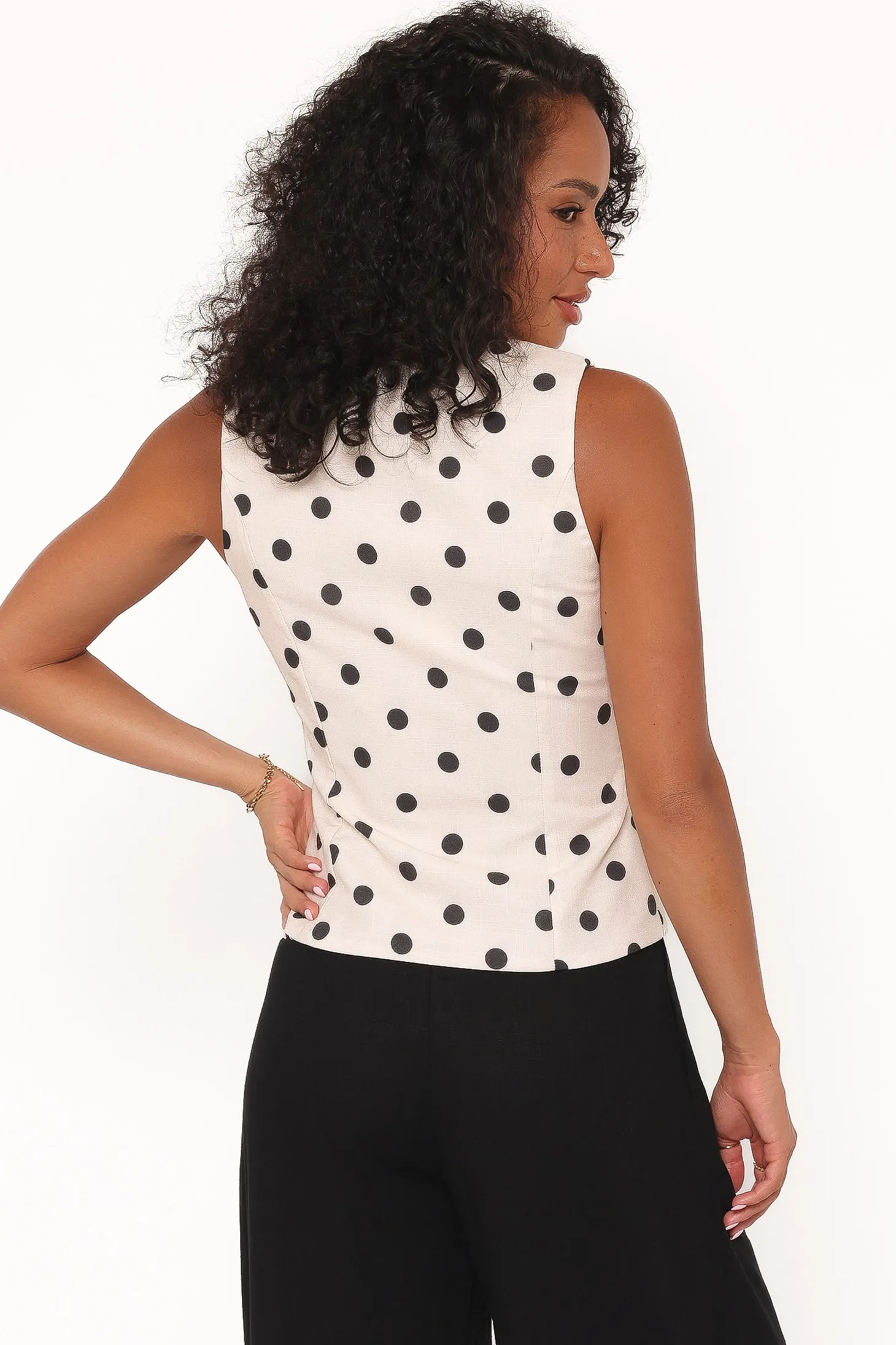 Zoie Tie Front Vest