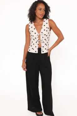 Zoie Tie Front Vest