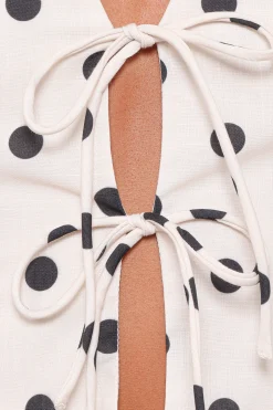 Zoie Tie Front Vest