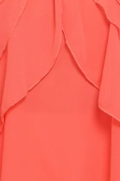 Zorina Halter Neck Chiffon Top