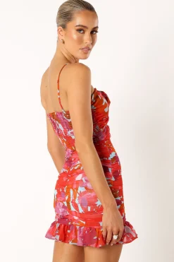 Zuri Rosette Mini Dress