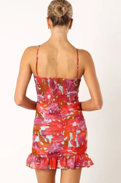 Zuri Rosette Mini Dress